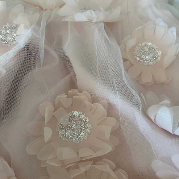 HELSI Exclusive Audrey 3D Floral Midi Dress - Size Small - Picture 3 of 7